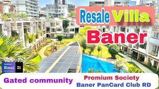 4bhk rowhouse in Baner | Resale 4BHK Rowhouse For Sale in Baner PAN Card Club RD | Homz 51