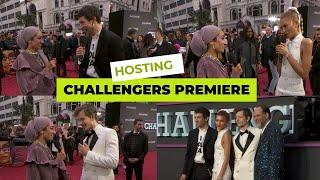 CHALLENGERS PREMIERE IN LONDON - ZENDAYA, JOSH O'CONOR, MIKE FAIST | ZAINAB JIWA