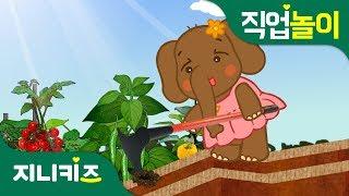 신나는 텃밭 키우기 | 엄마 아빠와 주말농장 | 농장체험 | 직업놀이지니키즈