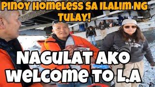 Pinoy Homeless Sa Ilalim ng Tulay Nagulat Ako Sa Narinig Ko Welcome To L.A Homeless Canada