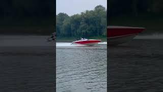 Cruising on the Red River August 2023. Boating in Selkirk Manitoba