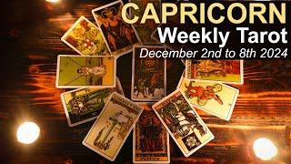 CAPRICORN WEEKLY TAROT READING "A BIG WIN & SAFE GUARDING YOUR FUTURE" December 2nd to 8th 2024