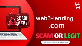 Web3-lending Reviews |  Web3-lending.com Reviews | Scam Alert! WEB3-LENDING.COM |  Review