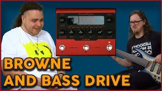 John Browne likes the Bass Distortion! Amplitube X-Drive pedal