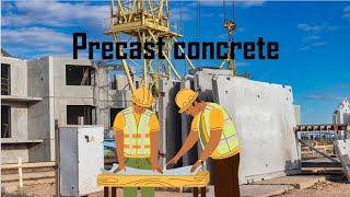 Types of concrete // Precast concrete #4.