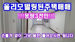 바닷가 주택매매 아늑한 남향의 저렴한 주택매매