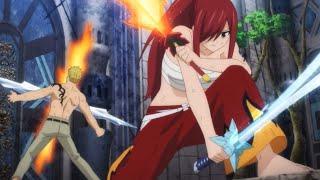 Erza Vs Laxus | Fairy Tail 100 Years Quest | Episode 13