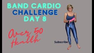 Band Cardio Challenge Day 8 (earn a free membership to Scho.fit) Mini resistance band workout