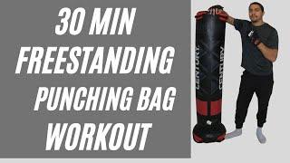 30 Minute Free Standing Punching Bag Workout for Beginners