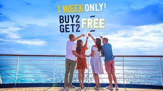 P&O Buy 2 Get 2 Free Cruise Sale   Book by 24 Aug 2021