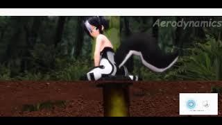 skunk girl fart