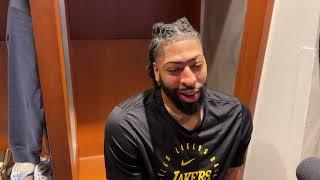 Anthony Davis On Lakers Win Over Pelicans, Team Defense