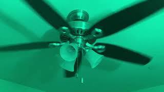 Hunter Builder Plus Ceiling Fan (Green light background)