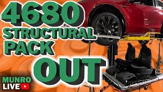 Tesla Model Y 4680 Structural Pack OUT!!!