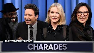 Charades with Naomi Watts and Michelle Yeoh | The Tonight Show Starring Jimmy Fallon