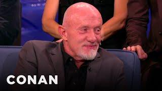 Jonathan Banks Fought With "Breaking Bad" Writers Over Grammar | CONAN on TBS