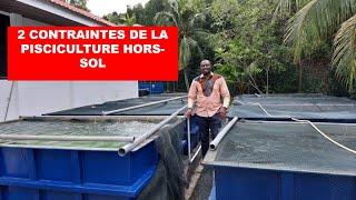 2 contraintes de la pisciculture hors-sol