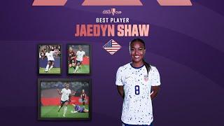 Concacaf W Gold Cup | Best Player | Jaedyn Shaw