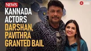 Karnataka HC Grants Bail to Actors Darshan and Pavithra in Murder Case