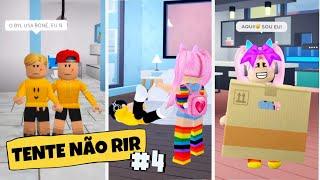 Melhores Memeblox TENTE NÃO RIR #4 MEMES DE ROBLOX