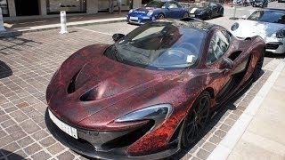 Monaco Supercars 2014 Carsnco Vol.2 : P1 (Gumball 3000), Aventador, F12, SLS, MP4, 458 speciale...