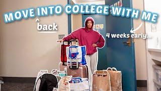 MOVE (back) INTO COLLEGE WITH ME - 4 weeks early... A VLOG (junior at brown university edition)