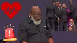 Witnessed TD Jakes' Shocking Stage Exit After Cardiac Arrest Scare!