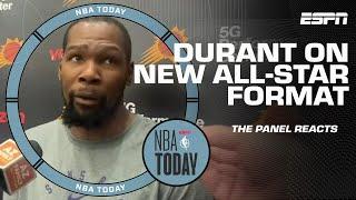 Kevin Durant says he’s not a fan of the new All-Star Game format  | NBA Today