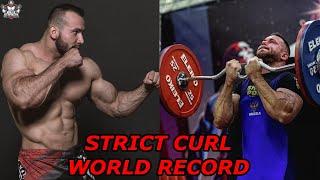 The 𝐒𝐓𝐑𝐈𝐂𝐓 𝐂𝐔𝐑𝐋 𝐌𝐎𝐍𝐒𝐓𝐄𝐑 Nizami Tagiev - WORLD RECORD in 110kg WEIGHT CLASS