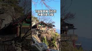 차량으로 갈수있는 사찰~#정취암#산청가볼만한곳#암자기행#기암절벽#사찰여행#산청정취암