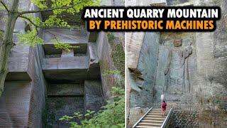 Mt. Nokogiri: Ancient Quarry Mountain excavated by prehistoric machines or hand tools?