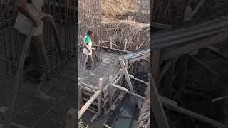Column Footing Casting| #reels #shortsvideo #facts #respectshorts #shortsfeed #short #new