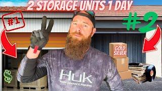 These two storage units were STACKED full - BIG money found!