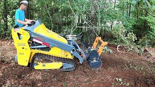 STANDING ON BUSINESS! CUSTOMER DEMO WITH THE TMC MINI-MULCHER!