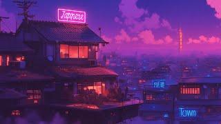 1980s & 90s Nostalgic Lofi Hip Hop Beats  Old Japanese Town Ambience  Lofi Rain Playlist