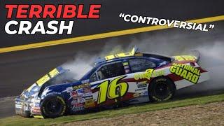 Greg Biffle's Terrible Testing Crash