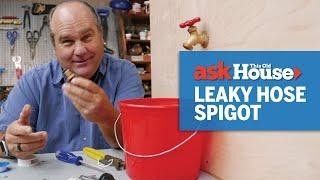 How to Fix a Leaky Hose Spigot | Ask This Old House