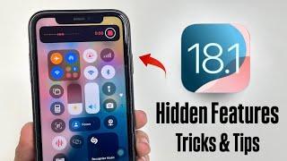 iOS 18.1 New Hidden Features Control Center Tricks & Tips you Didn’t Know