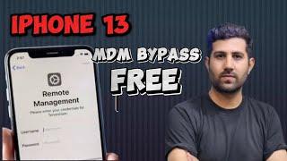 Iphone 13 Mdm bypass | FREE | Hindi | Urdu | IPHONE REMOTE MANAGEMENT LOCK REMOVE FOR FREE | unlock