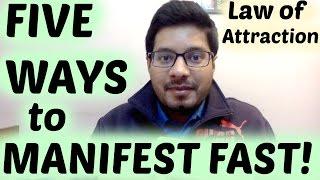 Manifest FAST with Law of Attraction - MindBodySpirit by Suyash