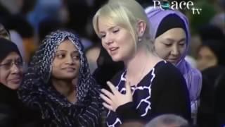 Dr  Zakir Naik IRF Speech   Non Muslim Girl Accept Islam   Peace tv