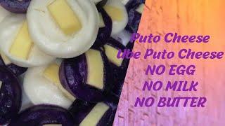 Puto Cheese / Ube Puto Cheese NO EGG / NO MILK / NO BUTTER