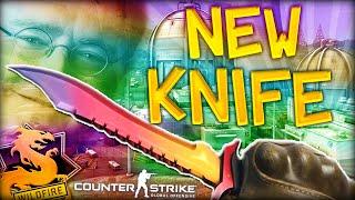 NEW KNIFE ! CS GO NEW BOWIE KNIFE REVIEW - OPERATION WILDFIRE SKINS