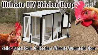 Chicken Coop Build - Solar Power - Rain Collection