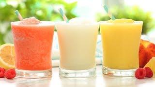 Frozen Lemonade | 3 Delicious Ways | Frosty Summer Drinks