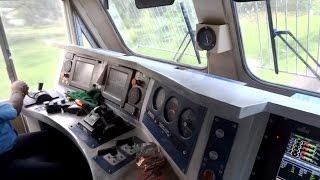 [IRFCA] Inside Rajdhani Express Locomotive, Ultimate Cab Ride in WDP4D Engine