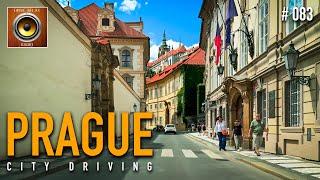 Prague Relax Driving with Electronic music  Czech Republic 4K HDR