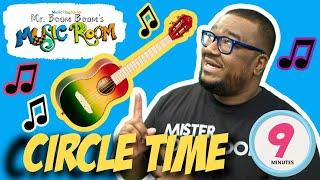 Mr. Boom Boom Plays the Ukulele | Toddler Circle Time | Preschool Music Class with Mr. Boom Boom