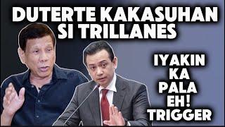 DUTERTE KAKASUHAN SI TRILLANES NG CYBER LIBEL