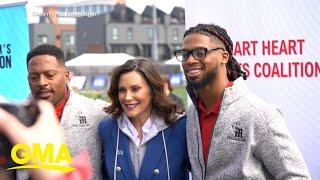 Bills’ Damar Hamlin talks about new heart health mission with NFL